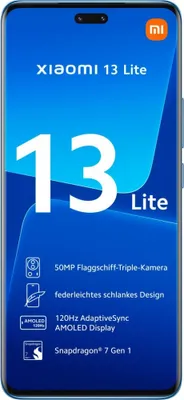 Produktbild von Xiaomi 13 Lite 5G (8GB+128GB) lite blue