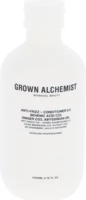 Zdjęcie produktu dla Grown Alchemist Anti-Frizz, Kobiety, Odżywka do włosów nieprofesjonalna, Włosy zniszczone, Włosy suche, Włosy normalne, Przeciw puszeniu się, Ochrona, Naprawa, Wygładzający, Zmiękczający, Wzmacniający, 200 ml, Butelka