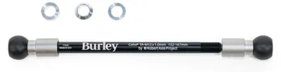 Image de Axe traversant Burley COHO XC pour UDH M12x1,0, 152-167 mm Noir - attelage sûr...