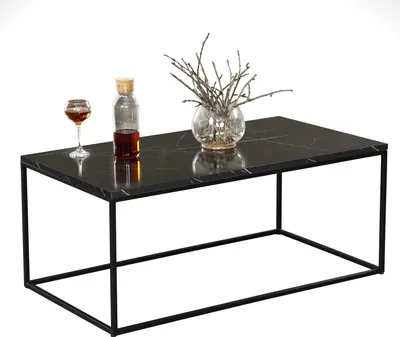 Immagine prodotto di Skye Decor, Cosco - Royal, tavolini da caffè, nero, 95 x 43 x 55 cm