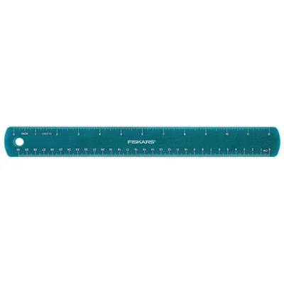 Obrázok produktu pre Detské pravítko Fiskars lesklé modré
