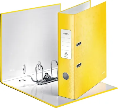 Obrázek produktu pro Esselte Leitz Ordner WOW 10050016 DIN A4 80mm Pappe gelb