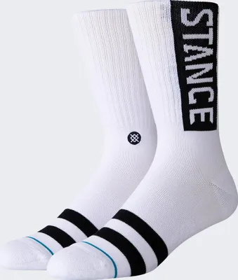 Produktbild von Skarpety Stance OG Crew 1 para Weiß