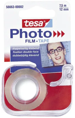 Obrázok produktu pre TESA 56663, 7,5 m, Priehľadná, Silný, 12 mm, 1 kusov