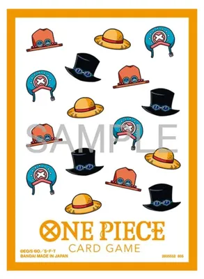 Image de Jeu de cartes One Piece Hats Sleeves (70 pièces)