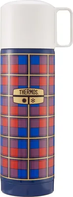 Image de THERMOS REVIVAL BEVERAGE BOTTLE 0,50 l Trinkflasche retro blue | HAN 4130344050 | EAN 4002458534195