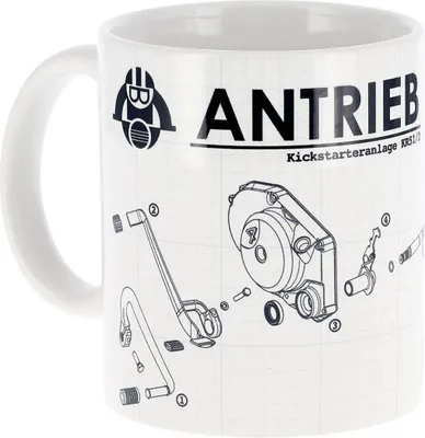 Produktbild von ANTRIEB Tasse "Kickstarteranlage KR51/2"