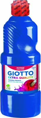Produktbild von Giotto F53281700, Blau, Ultramarine, Temperafarbe, Flüssigkeit, 500 ml, 1 Stück(e)