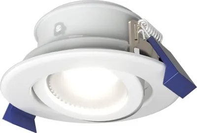 Produktbild von hoftronic LED Einbaustrahler 4W 345lm 6500K GU10 IP65 Weiß Schwenkbar Dimmbar