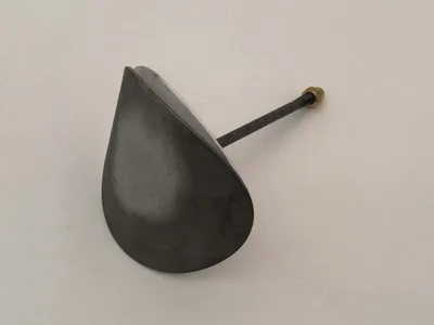 Produktbild von Reinigungsdeckel für D=180mm Ofenrohrbogen unlackiert | Segmentbogen 90°