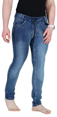 Obrázek produktu pro Džíny Bockle® GAY-ZIP® Skinny Stretch PUSH-STRAP č. 5, šířka 42/délka 36