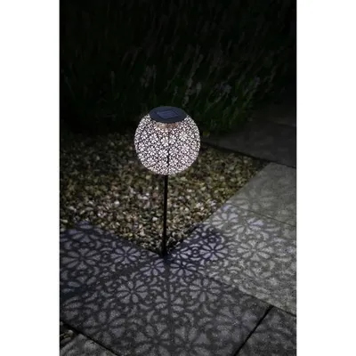 Image de Lampa solara Galix Retro, métal, 15x45cm, Décoratif