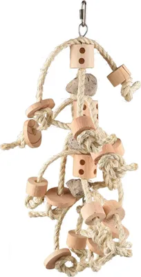 Produktbild von Flamingo Vogelspielzeug Sully Seil Natur
