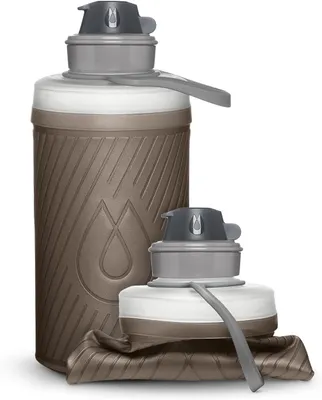 Zdjęcie produktu dla Składana butelka na wodę, 750 ml - Szara