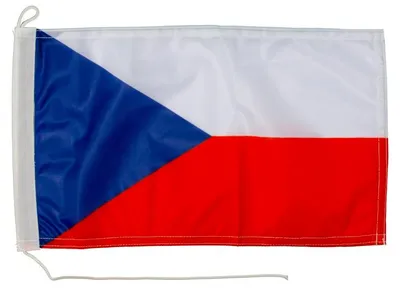 Produktbild von Motorrad-/Bootsflagge 25x40cm: Tschechien