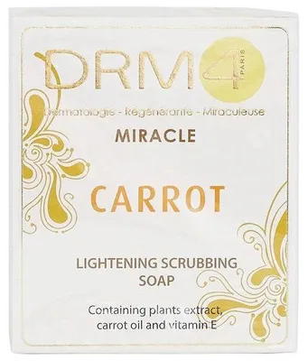 Obrázok produktu pre DRM4 Zázračné mrkvové zosvetľujúce mydlo na peeling 200g