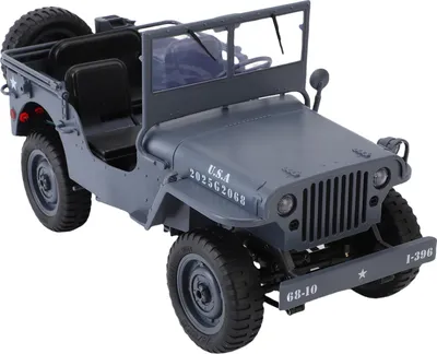 Obrázek produktu pro Auto na dálkové ovládání, 2,4Ghz 4WD terénní vozidlo se světly, 1:10 terénní elektrická hračka pro dospělé děti chlapce šedá 1 baterie