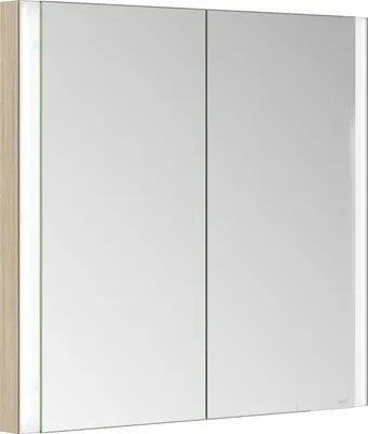 Immagine prodotto di KEUCO SOMARIS Armoire de toilette encastrable 2 portes, avec miroir chauffant, 800mm, 14512852101, 14512852101