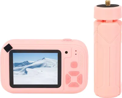 Obrázek produktu pro 2,4palcový digitální fotoaparát 1080P, 48 MP, 4x zoom, ochrana proti otřesům, integrované plnící světlo, dobíjecí, přenosný, bez malé paměťové karty