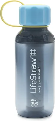 Image de Gourde LifeStraw Play avec filtre à 2 niveaux pour enfants 300 mL Différentes... Couleurs Stormy