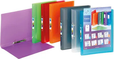 Produktbild von Veloflex Präs. Ringbuch A4 PropyGlass sort 2Rg. 20 mm