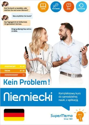 Immagine prodotto di Niemiecki. Kein Problem! Kompleksowy kurs do samodzielnej nauki, z aplikacją