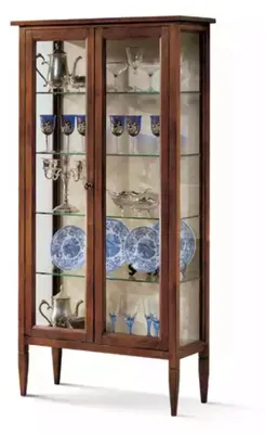 Immagine prodotto di Vetrine vetrinetta marrone soggiorno legno credenza mobili italia