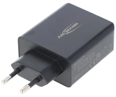 Zdjęcie produktu dla Ładowarka USB Ansmann HC430, 4-krotna ładowarka, 30 W, czarna