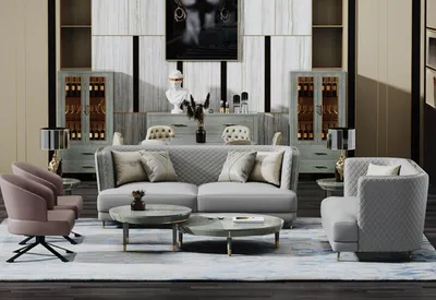 Produktbild von Sofagarnitur 3+2 Sitzer Sofa Sitz Couch Polster Garnitur Moderne Couchen Relax