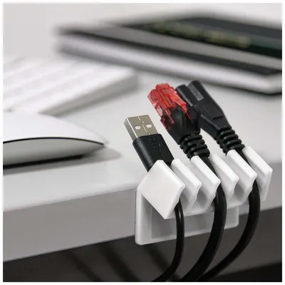 Obrázek produktu pro goobay cable management 5 slotů bílá (2 kusy)