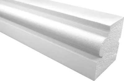 Produktbild von 10 Meter | Fassade | Gesims | EPS | Polyurethan| stoßfest | 107x120mm | KC136