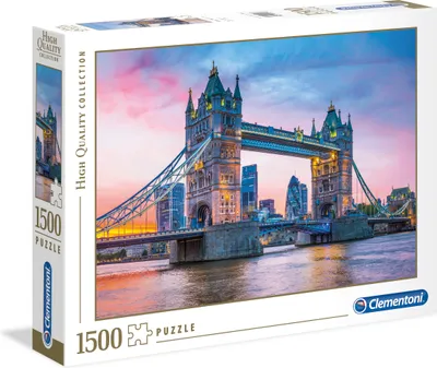 Produktbild von Clementoni High Quality Collection - 1500 Teile Puzzle - Sonnenuntergang über der Tower Bridge