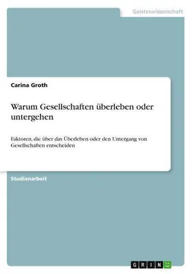 Image de Warum Gesellschaften überleben oder untergehen