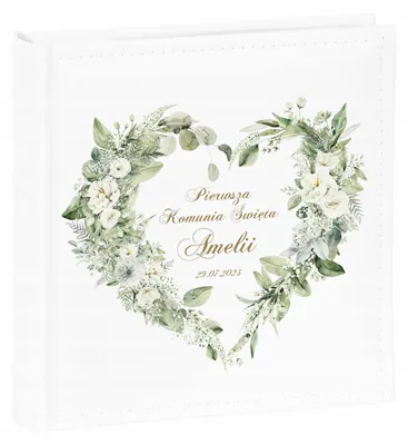 Produktbild von Personalisiertes Kommunion Fotoalbum 200 Fotos 10x15 cm