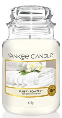 Immagine prodotto di Candela profumata grande Yankee Candle Asciugamani Soffici