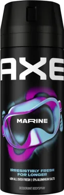 Zdjęcie produktu dla Axe - Dezodorant do ciała w sprayu - 100% świeży zapach - morski - morska bryza i szałwia - 150 ml - 1 szt