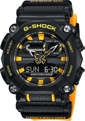 Zdjęcie produktu dla G-SHOCK męski żółty Casio-GA-900A-1A9ER