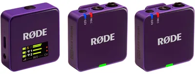 Immagine prodotto di RODE Wireless GO III (fioletowy) - System mikrofonów bezprzewodowych