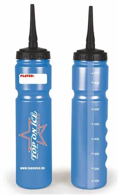 Produktbild von Hockey Trinkflasche TOP ON ICE Silver Safe 1.0L Langer Halm