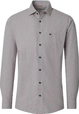 Produktbild von Redmond - Comfort Fit - Herren Freizeithemd (261020111), Größe:4XL, Farbe:Rot(500)