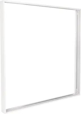 Produktbild von Aufbaurahmen Weiß für LED Panel 62x62cm