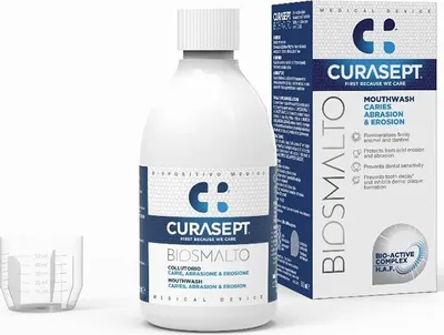 Produktbild von Curasept Biosmalto Caries Protection Mouthwash 300ml