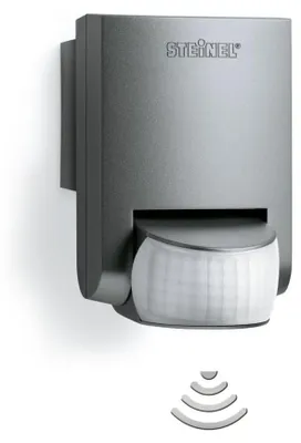 Produktbild von STEINEL IS 130-2, Wand, Drinnen, Draußen, Anthrazit, 8 s, IP54, 8 - 2100 s