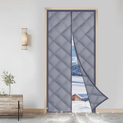 Produktbild von Famanu Thermische Deurgardinen Isolierend Magnetisch - 90 x 200 cm