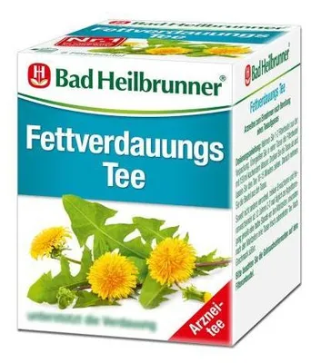 Immagine prodotto di Bad Heilbrunner Tè Digestione Grassi Sacchetto filtro 8 St