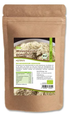 Produktbild von Mynatura  Weizenkeime stabilisiert gemahlen ab 1kg - 1000g