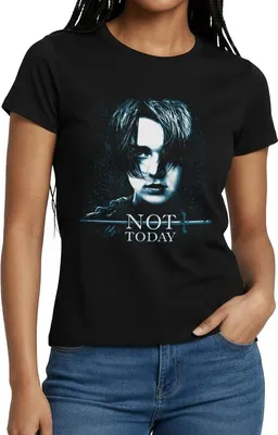 Produktbild von Spreadshirt Game Of Thrones Arya Stark Not Today Frauen T-Shirt, XL, Schwarz