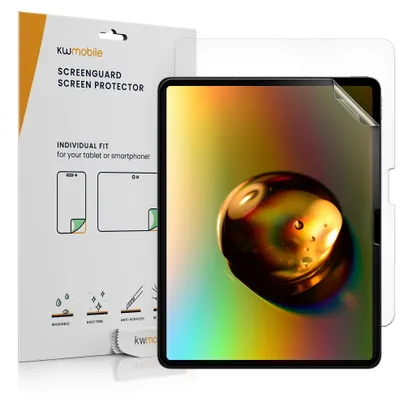 Produktbild von kwmobile 2x Schutzfolie kompatibel mit Apple iPad Air 13" (6. Gen 2024) - Folie klar Full Screen Tablet