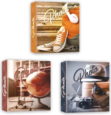 Produktbild von ZEP Memo Einsteckalbum Vibes 200 Fotos 10x15 cm mit Etiketten