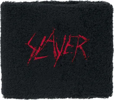 Produktbild von Slayer Schweißband Unisex Logo - Wristband schwarz Standard